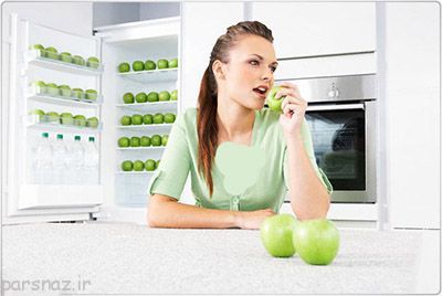 چاقی و عادت های غذایی ناردست