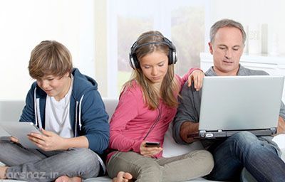 از بین رفتن روابط اجتماعی بوسیله موبایل