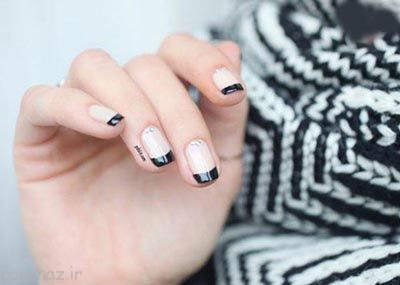 با روش ساده اما شیک و زیبا لاک بزنید