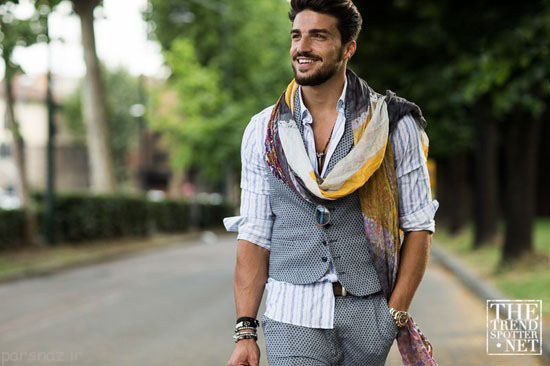 تیپ های منتخب مردانه در شوی لباس ایتالیا