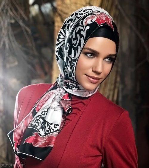 مدل های جدید بستن روسری در طرح های مختلف