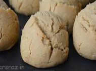 آموزش درست کردن شیرینی قرابیه ارده