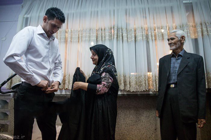 زندانی محکوم به اعدام در زندان ازدواج کرد زندانی محکوم به اعدام در زندان ازدواج کرد