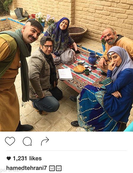عکس بازیگران و ستاره های ایران در شبکه های اجتماعی