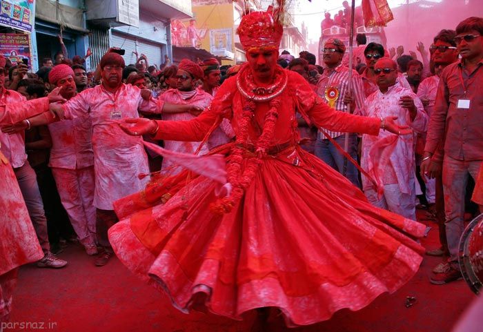 جشنواره جالب و زیبای رنگ ها در هندوستان +عکس