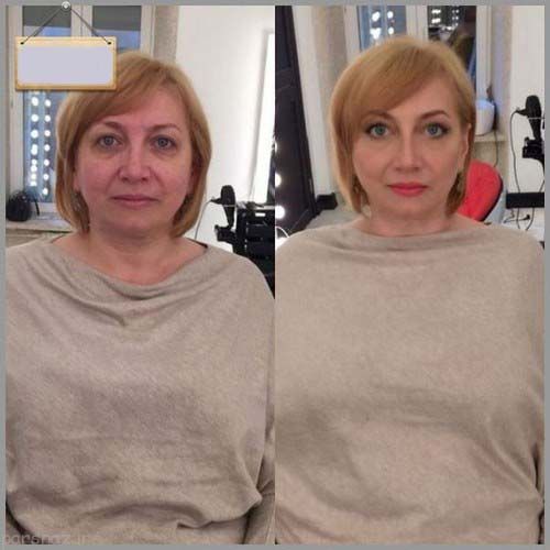 گول دختران زیبا را نخورید + عکسهای دختران قبل و بعد از آرایش