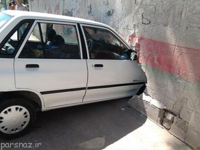 آخر خنده تفاوت تصادف در ایران و خارج