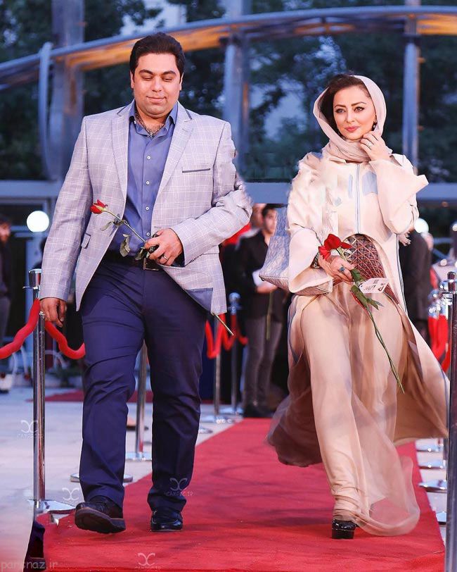 عکس های بازیگران روی فرش قرمز جشن تلویزیونی حافظ