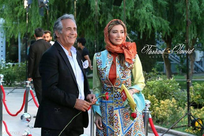 عکس های بازیگران روی فرش قرمز جشن تلویزیونی حافظ