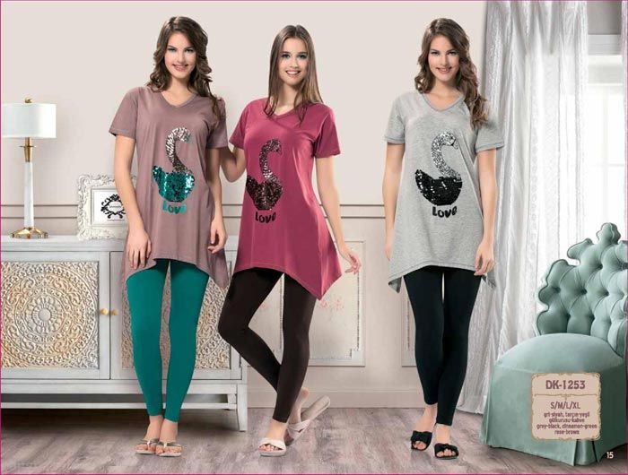 ژورنال جدیدترین و زیباترین لباس های راحتی زنانه و دخترانه