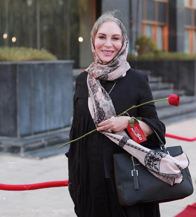 عکس های بازیگران روی فرش قرمز جشن تلویزیونی حافظ