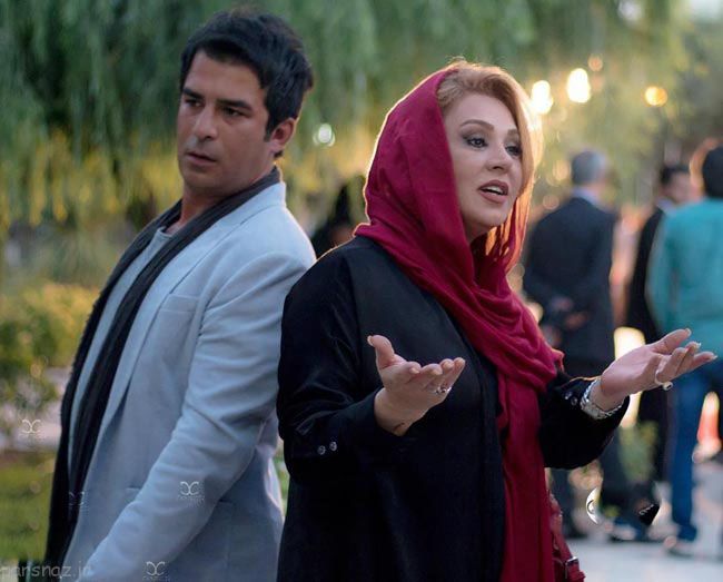 عکس های بازیگران روی فرش قرمز جشن تلویزیونی حافظ
