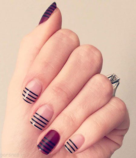 مدل های جدید لاک و طراحی ناخن 2017