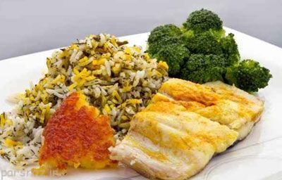 آموزش تهیه سبزی پلو ماهی هندی تابستانی