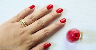 روش هایی برای تمیز لاک زدن روی ناخن