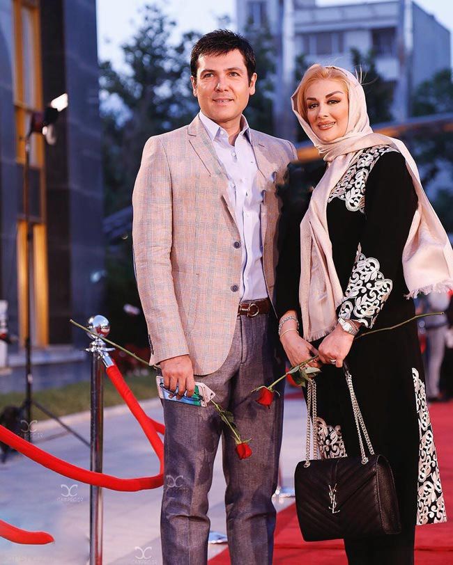 عکس های بازیگران روی فرش قرمز جشن تلویزیونی حافظ