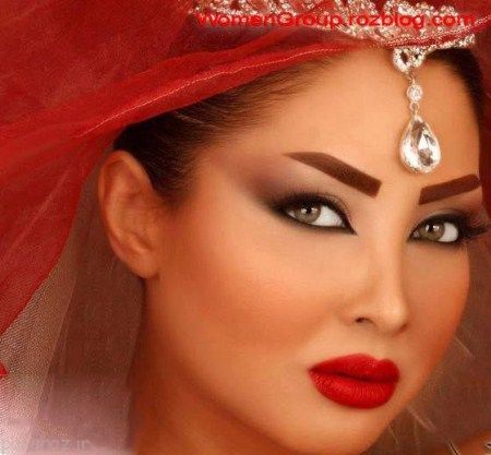 عکس مدل های جدید آرایش عروس زیبا و شیک