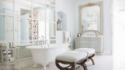 مدل دکوراسیون حمام مدرن و زیبا برای خانه های شیک