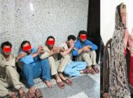 دستگیری یک زن و پنج مردی که در یک خانه بودند