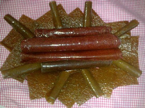 آموزش درست کردن لواشک هفت میوه