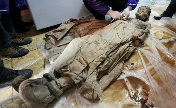 زن مومیایی 700 ساله در چین پیدا شد