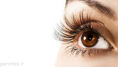 داشتن مژه های بلند و زیبا در خانم ها و نکات