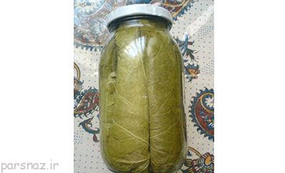 آموزش تهیه و نگهداری کنسرو برگ مو