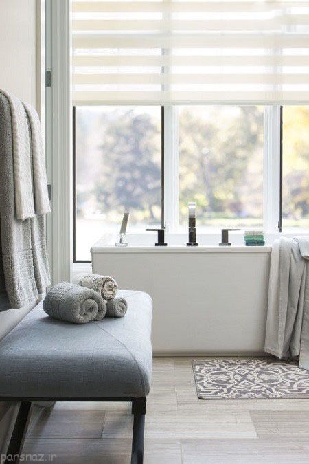 مدل دکوراسیون حمام مدرن و زیبا برای خانه های شیک