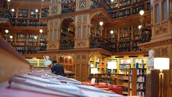 بزرگترین کتابخانه های جهان را ببینید