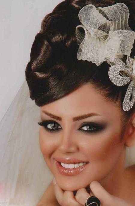 عکس مدل های جدید آرایش عروس زیبا و شیک