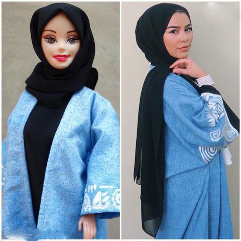 باربی های زیبای با حجاب را ببینید