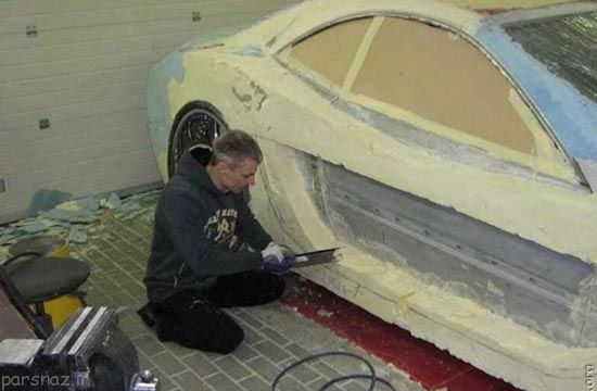 مرسدس بنز طراحی شده به دست این مرد خلاق