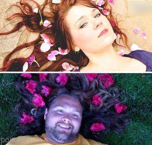 عکس های خنده دار وقتی مردها ژست زنانه می گیرند