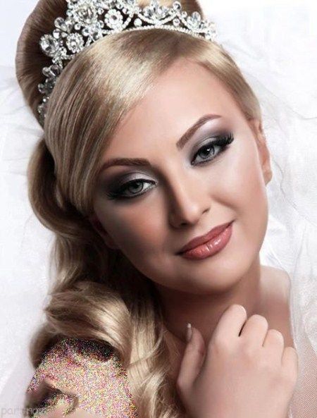 عکس مدل های جدید آرایش عروس زیبا و شیک