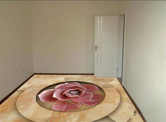 کفپوش های سه بعدی کلید دکوراسیون عالی