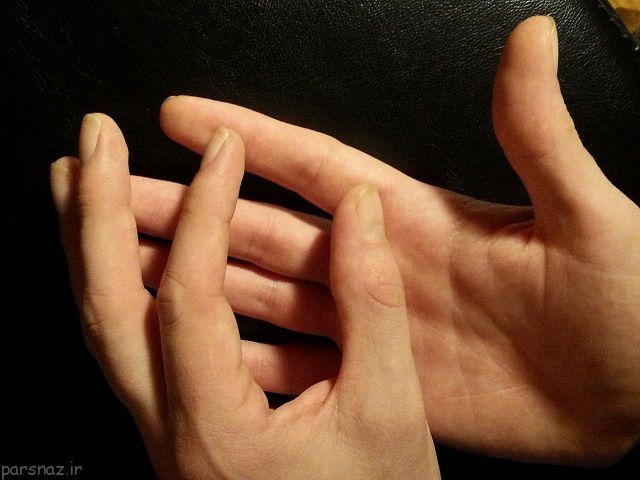 ماساژ انگشت ها و آرام کردن دردهای بدن