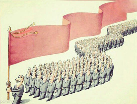 کاریکاتورهای با معنی که فکر ما را مشغول می کنند