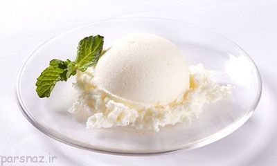 آموزش تهیه بستنی وانیلی به روش ساده