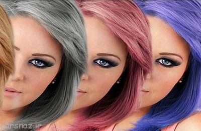 با استفاده از جواهرات رنگ مو را هم ست کنید