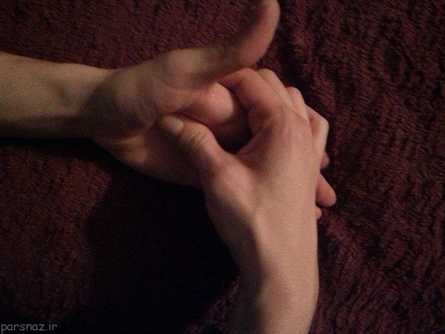ماساژ انگشت ها و آرام کردن دردهای بدن