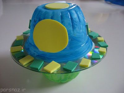 با سی دی اشکال زیبا درست کنید هنر در خانه