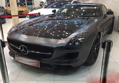 بنز SLS AMG در تهران با قیمت 5 میلیارد تومان +عکس