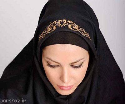 دوخت مقنعه زیبا همراه با الگوی خیاطی
