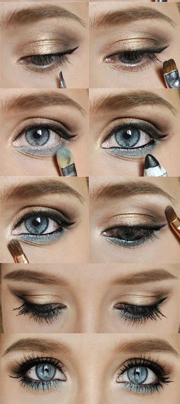 آموزش آرایش صورت برنزه تصویری
