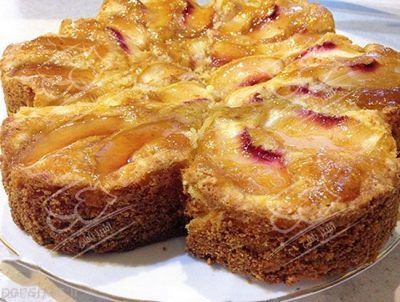 طرز تهیه کیک هلو پیشنهاد اول عصرانه