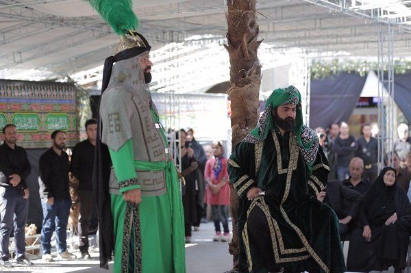 سنت هرساله اجرای تعزیه ماه محرم در بازار تهران