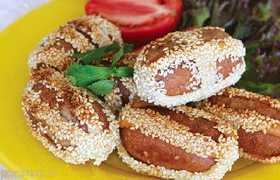 سوسیس های کنجدی را امتحان کنید