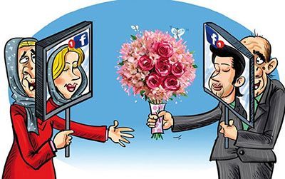 نقاب زدن و شخصیت جذاب در اینستاگرام