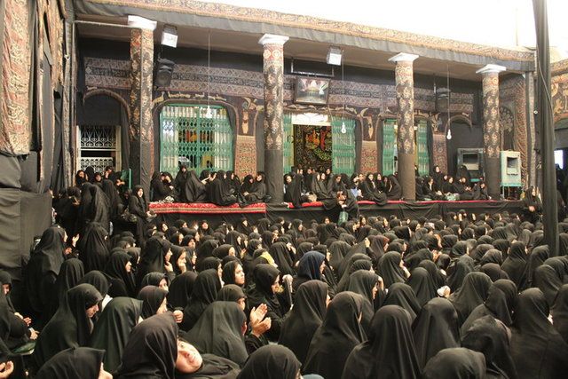 سنت عزاداری زنان قاجاری در این هیئت