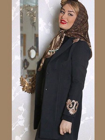 مدل مانتو شیک و زیبا به سبک سحر قریشی